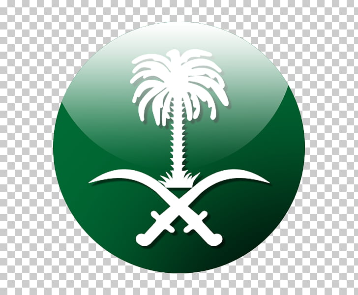 الشعار السعودي الرسمي هو سيفان متقاطعان وسطهما نخله