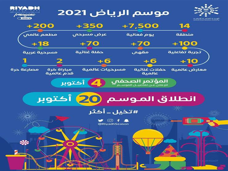 2021 الرياض جدول موسم جدول فعاليات