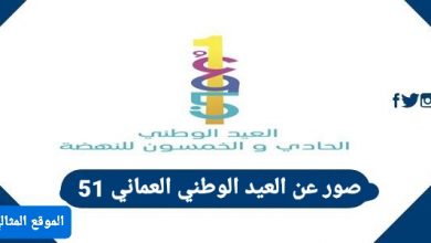 صور عن العيد الوطني العماني 51 , خلفيات اليوم الوطني عمان 2021